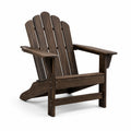 Poltrona Adirondack in legno marrone