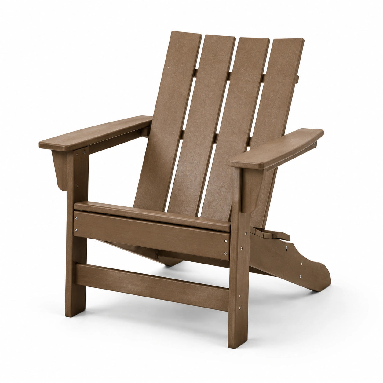 Sedia Adirondack in legno composito marrone